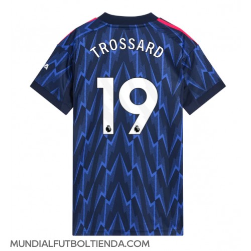 Camiseta Arsenal Leandro Trossard #19 Segunda Equipación Replica 2025-26 para mujer mangas cortas